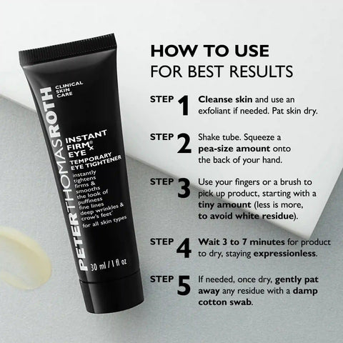 Instant FIRMx Eye Temporary Eye Tightener | 30 ml / 1.0 fl oz
