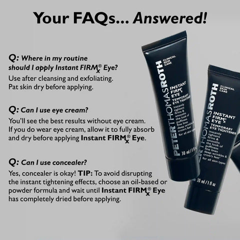 Instant FIRMx Eye Temporary Eye Tightener | 30 ml / 1.0 fl oz
